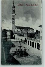 36016 Thiene - Piazza Umberto I. Kirche Brunnen