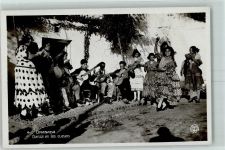 Granada Danza en las Cuevas Volkstanz AK Trachten Spanien Foto AK