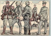 Deutsche Wehrmacht Serie III/9 Infanterie Regiment 17 Uniform WK II