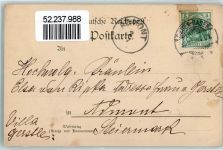 Großherzog Friedrich Jubiläumskarte 1852-1902 AK Adel Baden 1902