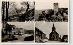 45525 W4320 Blankenstein , Ruhr - Burg Marktplatz Kirche Dorfstrasse