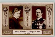 Prinz Adalbert und Prinzessin Ady NPG 4927 Adel Sa. Mein.