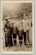 Grossherzogl. Familie - 25. Opfertag zum Besten des Roten Kreuzes AK Adel Hessen 1915