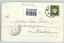 W8440 Straubing Verlag Fr. Scheiner Würzburg Studentenwappen