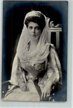 Prinzessin Helene AK Adel Griechenland Foto AK