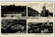 45525 W4320 Blankenstein , Ruhr - Burg Markt Irrgarten