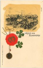 25335 W2200 Elmshorn Prägedruck Siegel