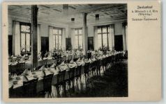 88400 W7950 Jordanbad - 1913 Kurhaus Sommer Speisesaal