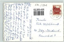 57072 W5900 Weidenau , Sieg - neue Feldsiedlung Blick vom Haardterberg Dautenbach