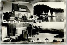 34513 W3544 Waldeck , Hess - Haus am Berg Cafe Pension Edersee