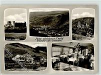 56379 W5409 Weinähr - Schloss Langenau Ruine Kloster Arnstein Gasthaus Hotel Treis