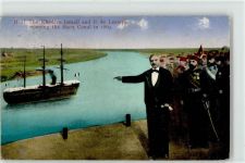 Suez 1924 - Suezkanal Eröffnung 1869