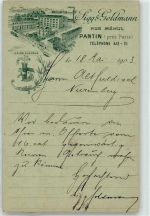 93500 Pantin 1903 Lithographie Fabrik