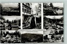 32805 W4934 Leopoldstal , Lippe - Hotel Gasthaus Silbermühle Velmerstot Mühlrad