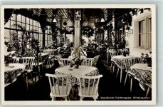 87561 W8980 Freibergsee - Innenansicht Wintergarten Hotel Wilhelm Jens