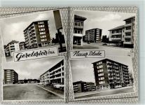 82538 W8192 Geretsried - Karl-Lederer-Platz Wohnblock VW Käfer Neuer Platz