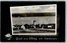86919 W8919 Utting a. Ammersee - Ammersee Blick gegen das Ostufer mit Kloster Andechs