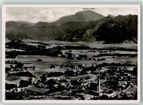 83236 W8212 Übersee - Fliegeraufnahme Kirche Hochfelln