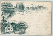 32361 W4994 Preußisch Oldendorf 1901 - Forsthaus Limberg