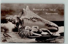 Morecambe 1912 - Baby Muschel Fotomontage