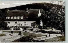 59602 W4784 Kallenhardt Foto AK Pension A. Westermeier Minigolf