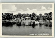 06869 O4522 Coswig , Anh - Elbe m. Fähre u. Elbterrasse