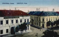 Subotica - Subotica (Serbien) Leporello, Teilansicht II (Abschürfungen VS/RS, fleckig VS/RS)