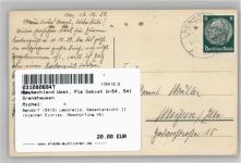 56170 W5413 Bendorf - Bendorf (5413) Leporello, Gesamtansicht II (kleiner Einriss, Abschürfung VS)