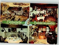 51588 W5223 Nümbrecht 1973 Foto AK Cafe Gasthaus Historische Holsteinmühle