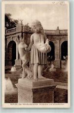 10115 O1020 Friedrichshain Foto AK Denkmal Märchenbrunnen Brüderchen und Schwesterchen