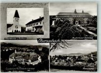 77880 W7591 Obersasbach - Kirche Rathaus Mutterhaus Erlenbad Sanatorium