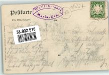 83313 W8227 Maria Eck , Kr Traunstein, Oberbay 1907 - mit Franziskaner-Minoriten Kloster und Wallfahrtskirche