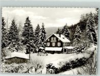 35116 W3559 Hatzfeld Eder Winter Hotel Pension Haus Ederlust