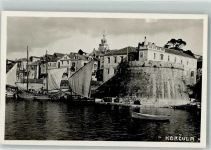 Korcula Foto AK Hafen
