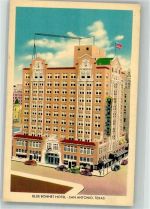 San Antonio Foto AK Hotel Blue Bonnet