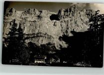Lindauer Hütte Foto AK Hüttenstempel