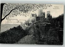 99830 O5908 Treffurt 1911 Foto AK Burg Normannstein Hotel Gasthaus