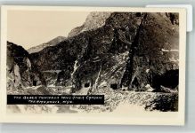 Wind River Canyon Themopolis Motiv USA Foto AK