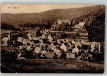 57368 W5940 Bilstein , Westf 1913 Gebrauchsspuren Burg Kirche