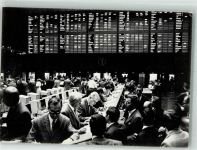W6000 Frankfurt am Main Wertpapierbörse Börse Foto AK