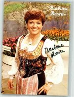 Portrait von Barbara Rosen mit Autogramm Volksmusik FOTO KEINE AK
