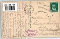 W8246 Marktschellenberg Almbachklamm Verlag Eugen Richter Wasserfall 1928
