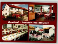 91161 W8543 Hilpoltstein , Mittelfr - Gasthaus Pension Wldmüller