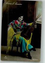Emma G. Teixeira Flamenco Gitarristin MP 390/6090 Musik Foto AK