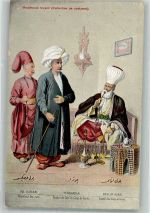 Sergeant d. Gardekorpskommandos Collektion de Costumes Abschürfung Motiv Türkei Gebrauchsspuren