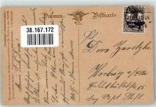 Neujahr Kind Wohlgemuth u. Lissner No 1166 Fialkowska, W. 1913 Gebrauchsspuren