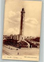 62100 Calais Foto AK Leuchtturm