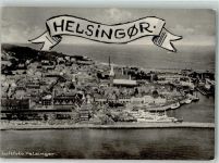 Helsingör Helsingør Foto AK Fliegeraufnahme