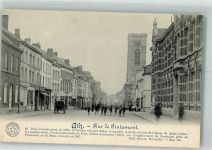 Ath 1915 Foto AK Rue de Pintamont Feldpost WK I