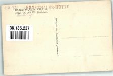 Ennstaler Hütte Foto AK Hüttenstempel